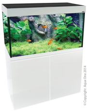 Picture of Aqua one Brilliance 120 White LED Aquarium Set