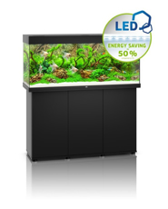 Picture of Juwel Rio 240 LED model with SBX Cabinet BLACK. SALE!